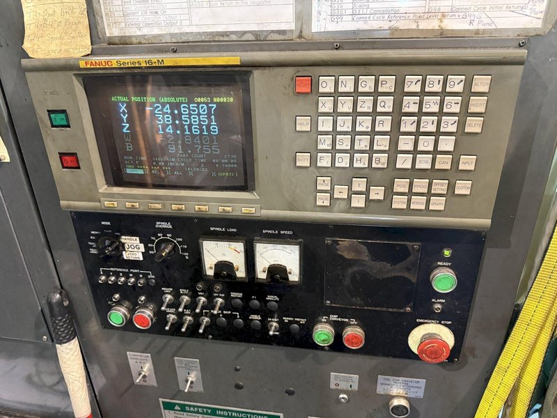 1995 Kuraki KBM-11A Used CNC Horizontal Boring Mill For Sale