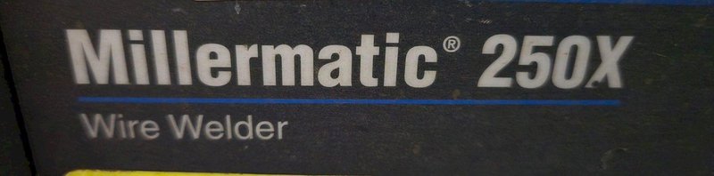 MILLER MILLERMATIC 250X WIRE FEED WELDER USED
