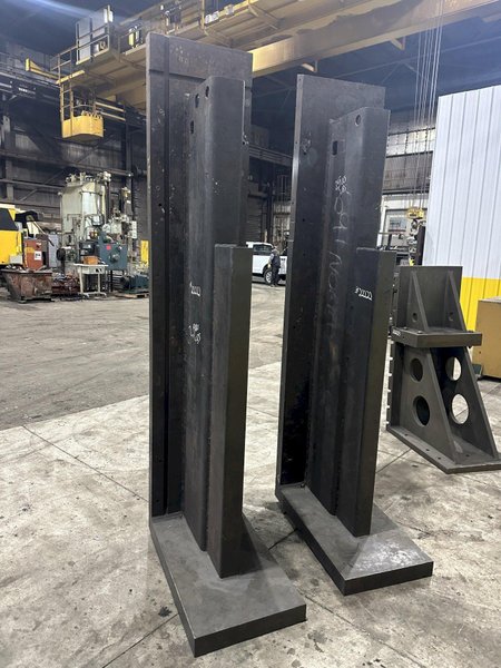 20&quot; W X 36&quot; X 100&quot; HIGH PAIR OF 2 STEEL ANGLE PLATES: STOCK #22222