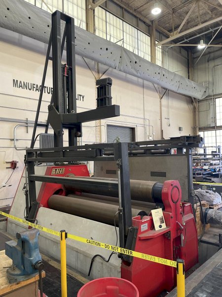 DAVI / Promau 16-inch Diameter CNC Plate Rolling/Bending Machine Model: MCB 3045