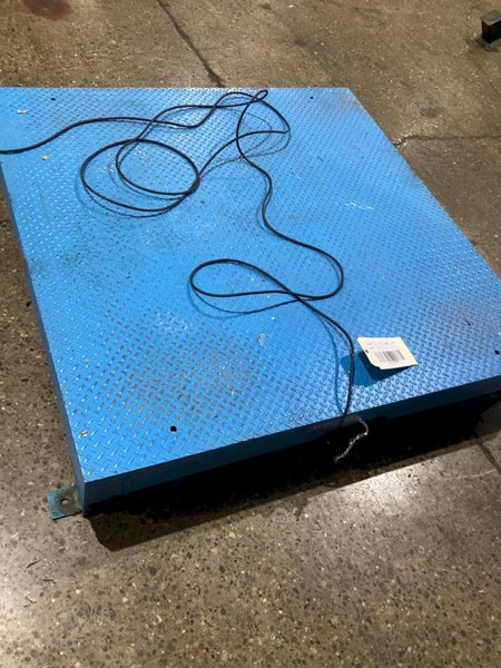 WEIGH-TRONIX DS6060-10 ELECTRIC SCALE 10000LB CAPACITY USED