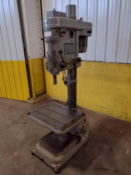 24" TOS MODEL #VS32 GEARED HEAD DRILL PRESS WITH POWER DOWNFEED: STOCK 17363