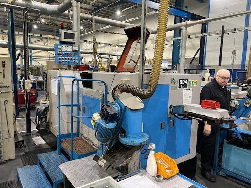 Asahi Okuma Model AOS-10 One Die Two Blow Cold Header