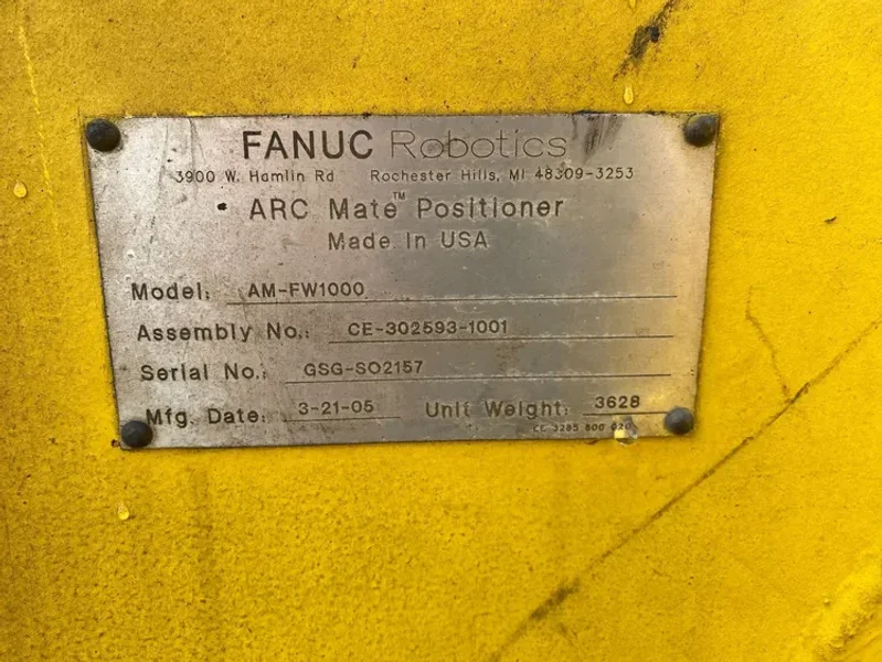 FANUC ARC-MATE POSITIONER AM-FW1000 Ferris Wheel Trunnion USED