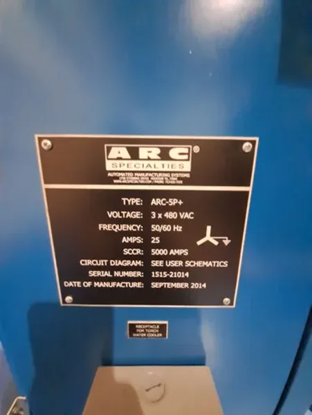 ARC SPECIALTIES ARC-5p+ CLADING MACHINE  -  ARC-5p+