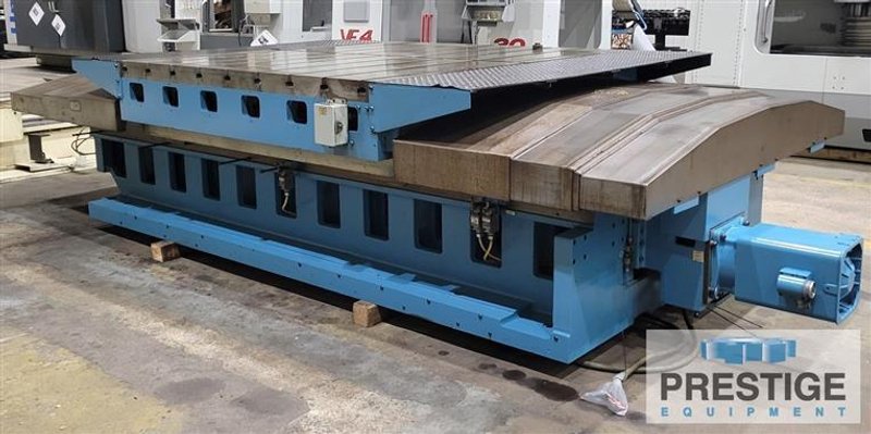 Giddings &amp; Lewis 72" x 78" Infeeding CNC Auxilliary Table