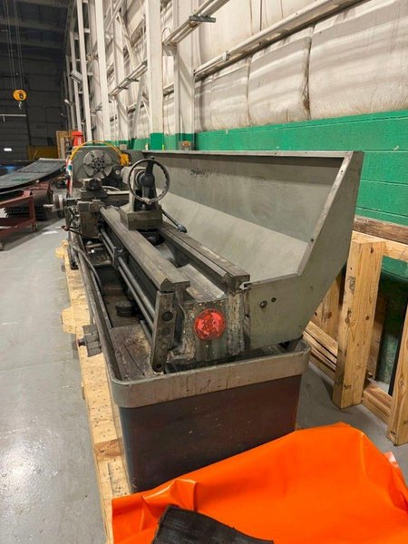 21&quot; x 120&quot; CLAUSING COLCHESTER MODEL #21 ENGINE LATHE 3.5&quot; SPINDLE HOLE: YOBRO #24560