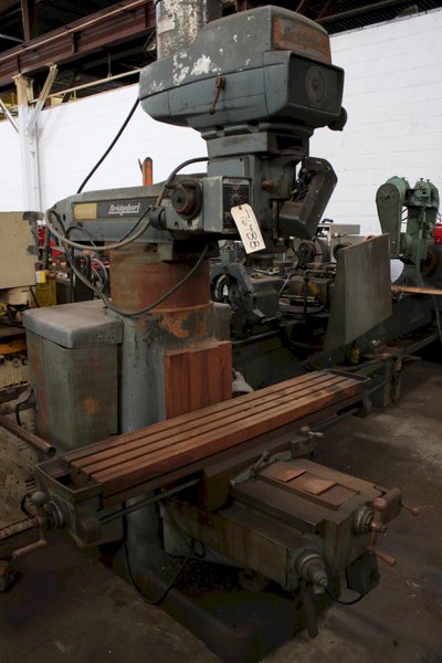 BRIDGEPORT VERTICAL MILL: STOCK #76488