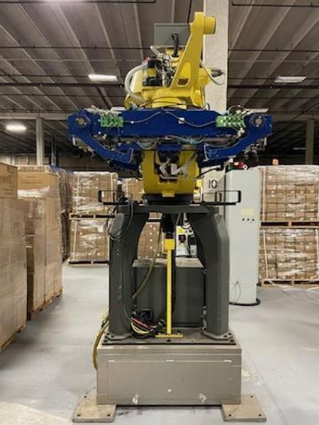 Qingdao MG High Speed Gel Sanitizer Anti-Explosive Filling line with Labeler and Robot Palletizer, 2020