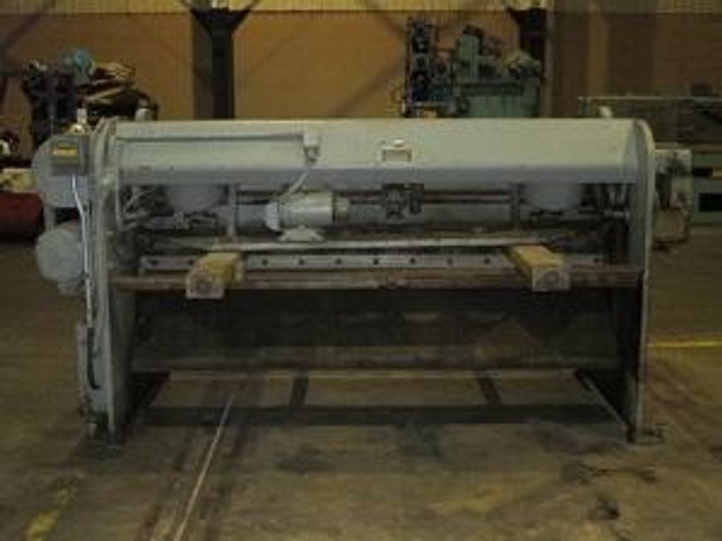 10 GA x 8' CINCINNATI MDL# 1008 MECHANICAL SQUARING SHEAR