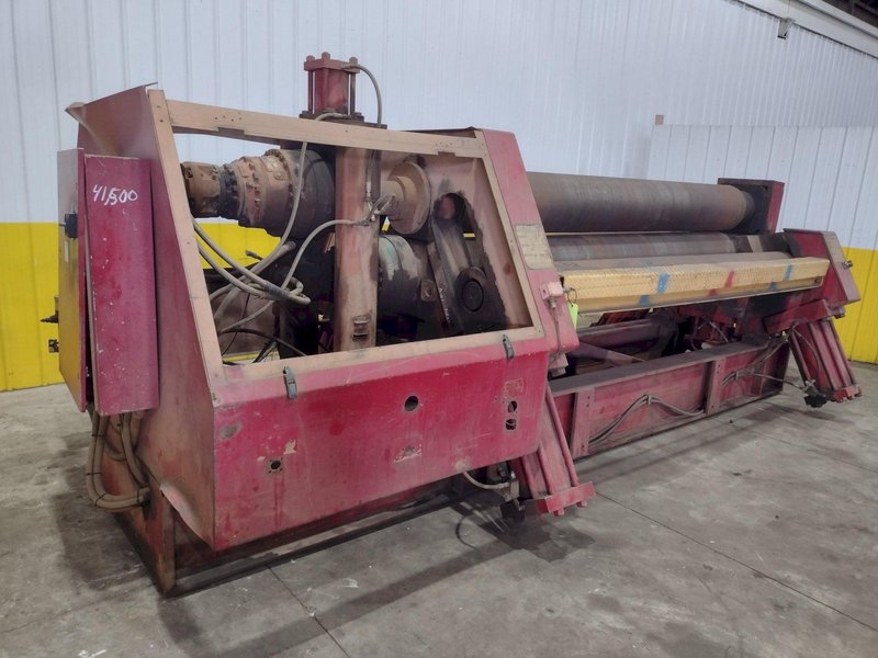 10' X 1" MONTGOMERY MODEL #4R-120100 4-ROLL HYDRAULIC PLATE BENDING ROLL: STOCK #17021