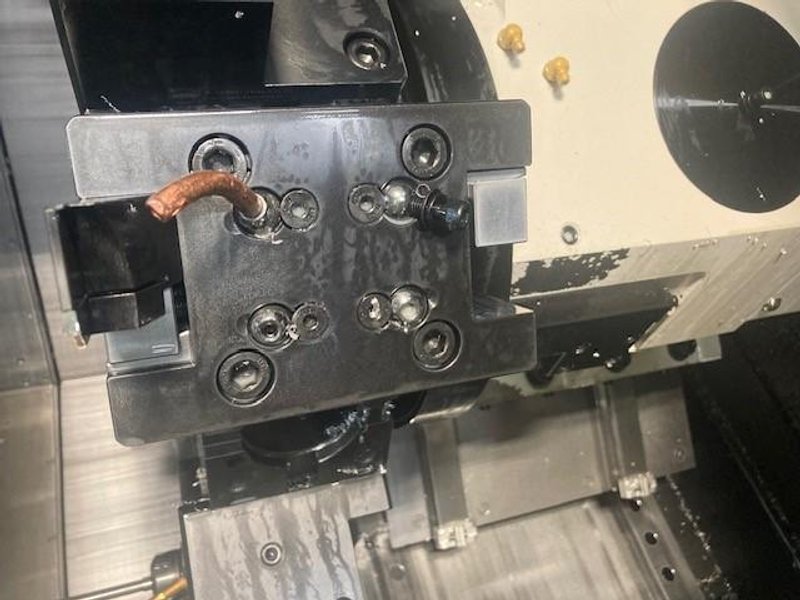 Hwacheon HI-TECH 230BL-YSMC CNC Turning Center, 3500 RPM, Live Tooling, 3-Jaw Chuck, 12 Pos. Turret, Fanuc, Imeca Bar Feeder, New 2021