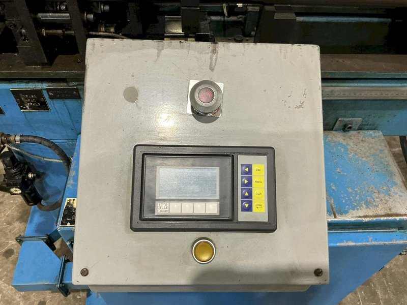 7/8" CROWN UNLIMITED MODEL #STCOS M-7 TUBE STRAIGHT &amp; CUTOFF MACHINE: YOBRO #25338