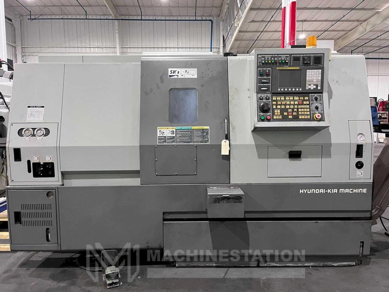 Hyundai Kia SKT-21LMS CNC Lathe – C Axis Live Tool Sub Spindle