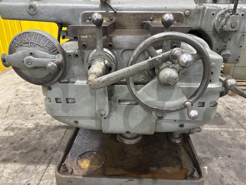 #4CK KEARNEY &amp; TRECKER  MODEL #25HP-4CK K&amp;T HORIZONTAL TABLE TYPE MILL: STOCK #21214