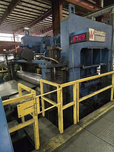 96" x .750" DANIELI-WEAN CASSETTE LEVELER. STOCK #0325726