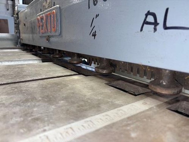 12 GA x 4' PEXTO POWER SQUARING SHEAR