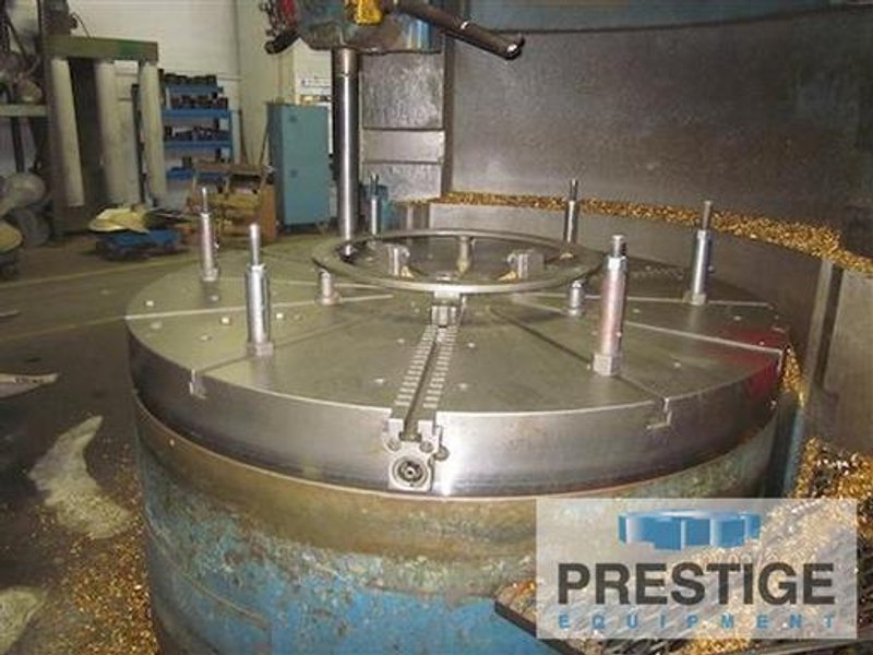 76&quot; Bullard Dynatrol Manual Vertical Turret Lathe
