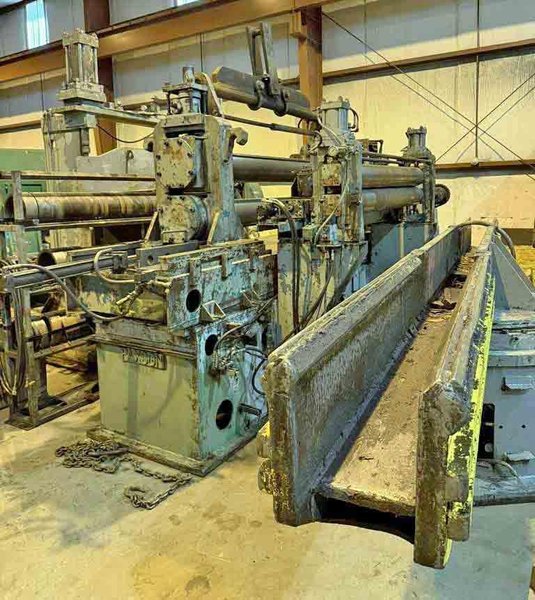 72" X 10" / 52" X 10" PAXSON SLITTER HEADS AND BASE STOCK# 4045