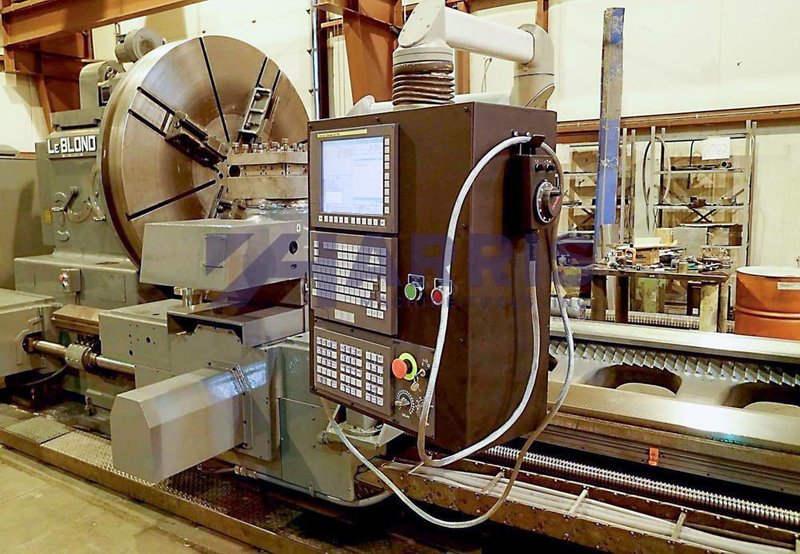 75" x 120" LeBlond Wide Bed Heavy Duty CNC Lathe