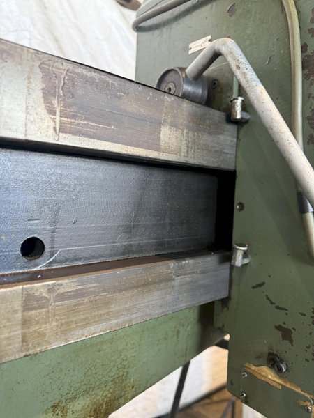 3' X 8" JET MODEL JRD-700 RADIAL ARM DRILL. STOCK # 1111425.