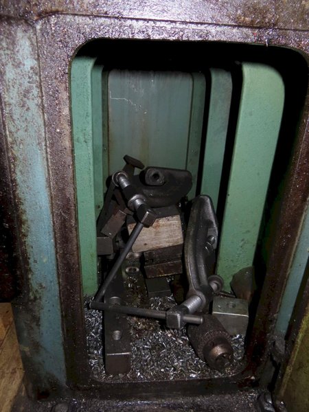 Arboga RLM-3512 Radial Arm Drill, Power Elevation, Box Table 3 HP,  Power Quill Feed and MORE!- Auction Item