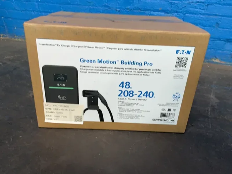 EATON 48 AMPS GREEN MOTION BUILDING PRO EV CHARGER   -  GMEV48CMC1-WE