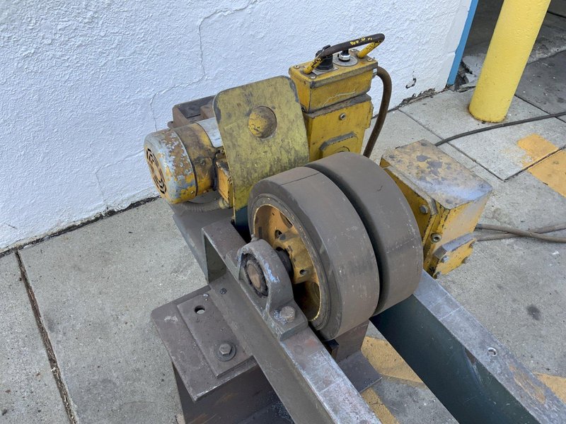 6000 LBS WEBB MODEL #T6- PWR 16 TANK TURNING ROLLS: STOCK #81376