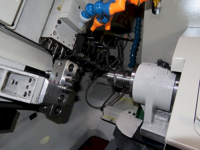 Nomura NN-16SB6 Type 3 CNC Swiss Type Automatic Screw Machine with Mitsubishi M70 CNC Control, Edge Bar Feed, MP High Pressure Coolant and MORE!- Auction Item