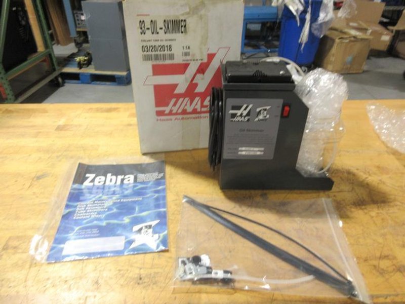 Haas Zebra Oil Skimmer 93-OIL-SKIMMER NEW!- Auction Item