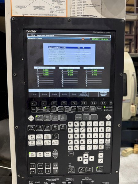 2019 Brother Speedio S700X1 Used CNC Drill and Taping Center Machine For Sale