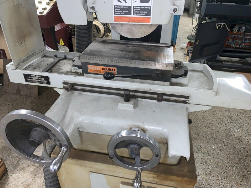 6" x 12" HARIG Hand Feed Surface Grinder