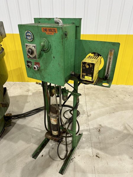 12 FT HAMMOND ROTO-FINISH MODEL #ST-12 ROTARY BOWL VIBRATORY PARTS DEBURRING FINISHER: STOCK #20064