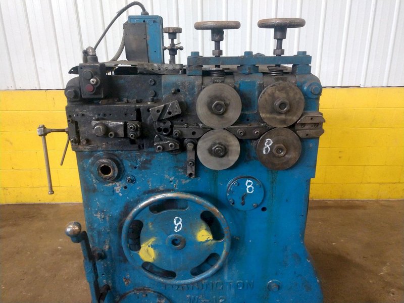 .148&quot; x 2.75&quot; COIL O.D. TORRINGTON MODEL #W12 SPRING COILER / COIL MAKING MACHINE: STOCK 14915