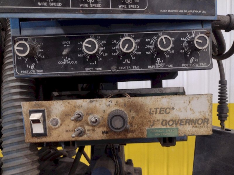 72&quot; JETLINE SEAM WELDER WITH MILLER COMPONENTS: STOCK #23642