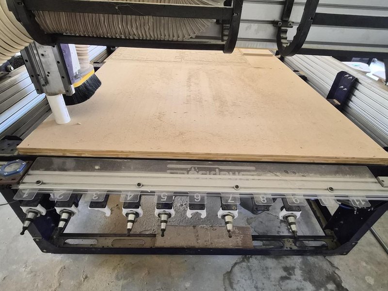 5’ x 12’ ShopBot PRS-5Alpha ATC CNC Router, 2025 – Dust Collector, Tool Changer