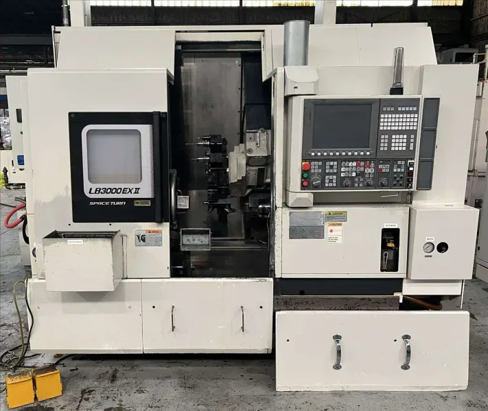 2017 OKUMA LB3000EXII-MYW/450 CNC Turning Center with SubSpindle Live Milling and Y Axis