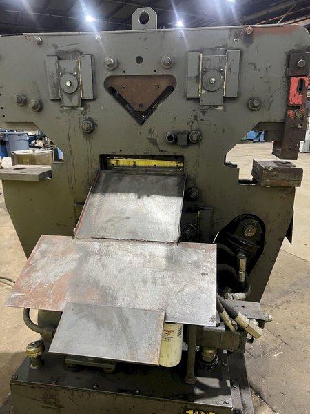 100 TON EDWARDS MODEL #JAWS IV HYDRAULIC IRONWORKER: STOCK #18429
