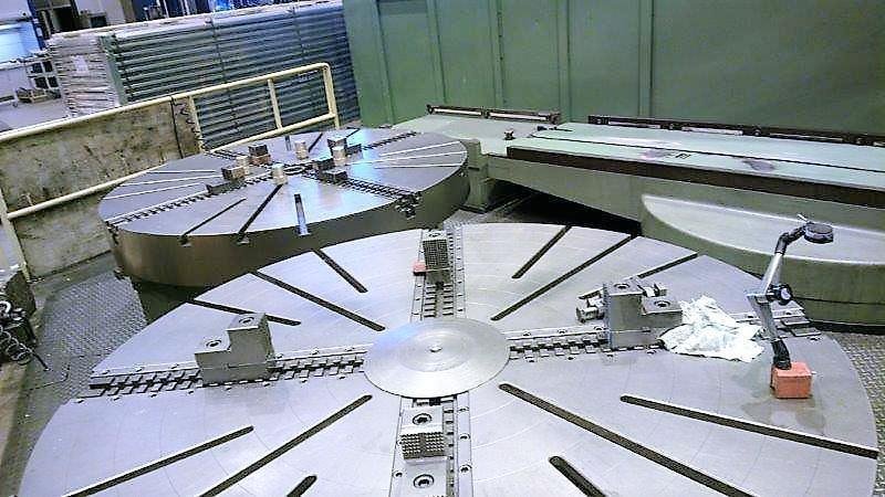 Dorries VCE 180 80&quot; CNC Vertical Boring Mill W/Milling &amp; Pallet Shuttle