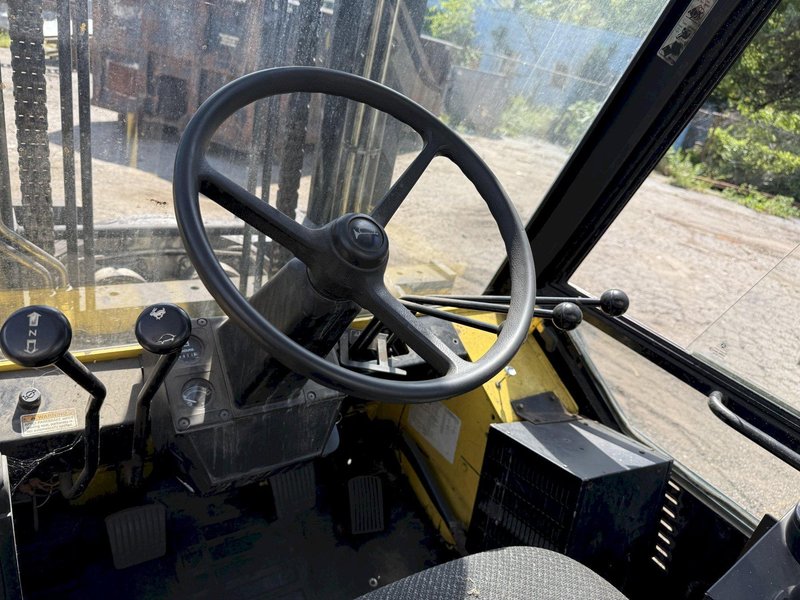 15,500 LBS HYSTER MODEL #H155 XL2 YARD FORKLIFT: STOCK #23610
