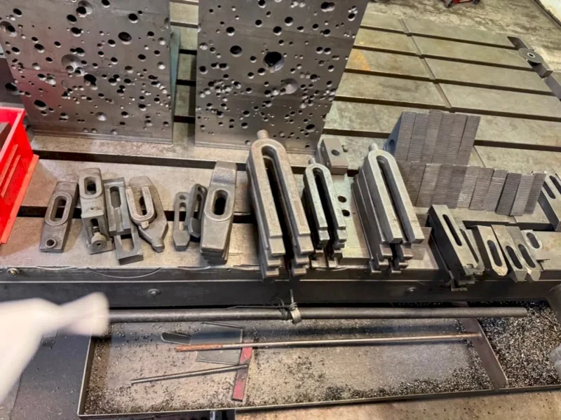 4" NOMURA MODEL #B-100WP TABLE TYPE HORIZONTAL BORING MILL: YOBRO #25193