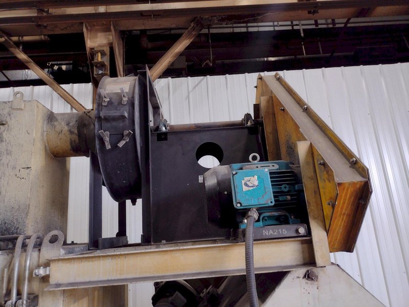 1500 CFM WARD-DEVANSCO MODEL #DV-18015 WET TYPE DUST COLLECTOR: STOCK #18630