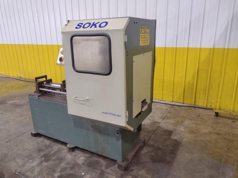 14" SOCO MODEL #MC-350NFA NON FERROUS AUTOMATIC FEED COLD CUTOFF SAW: YOBRO #24981