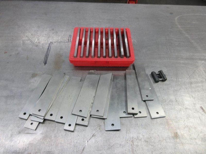 6in" Vise Parallels - Assorted Thickness, Vise Stop- Auction Item