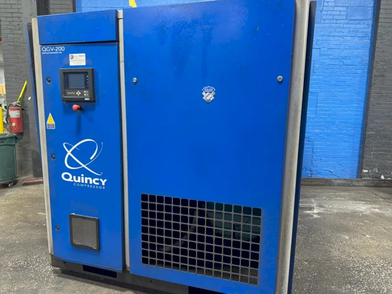 QUINCY 200 HP AIR COMPRESSOR  -  QGV-200