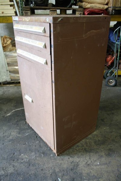 11 DRAWER NUE-ERA VIDMAR STYLE CABINET: STOCK #65224