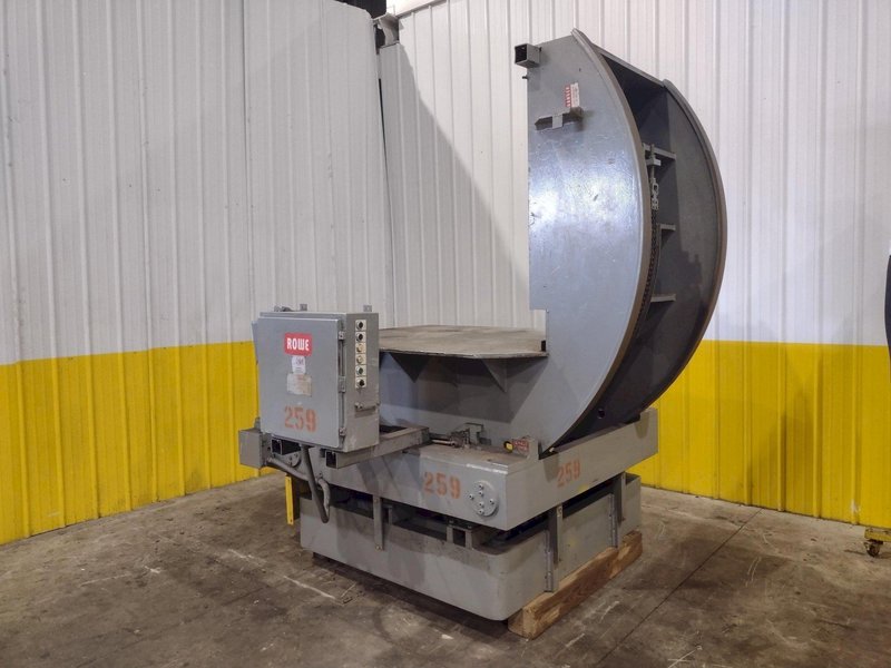 16,000 LB X 48" ROWE UB-16 COIL CAR/ UPENDER BUGGY. STOCK # 0218026