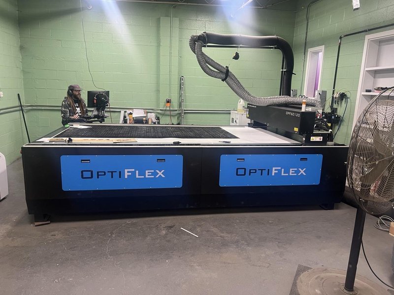 Kern OptiFlex OPF60120 KT500 500W CO2 Laser Cutting &amp; Engraving System, 2023 – 60″ x 120″ Table