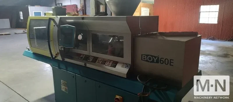 66 TON 3.1 OZ BOY MODEL 60E INJECTION MOLDING MACHINE MFG 2015 LOW HOURS