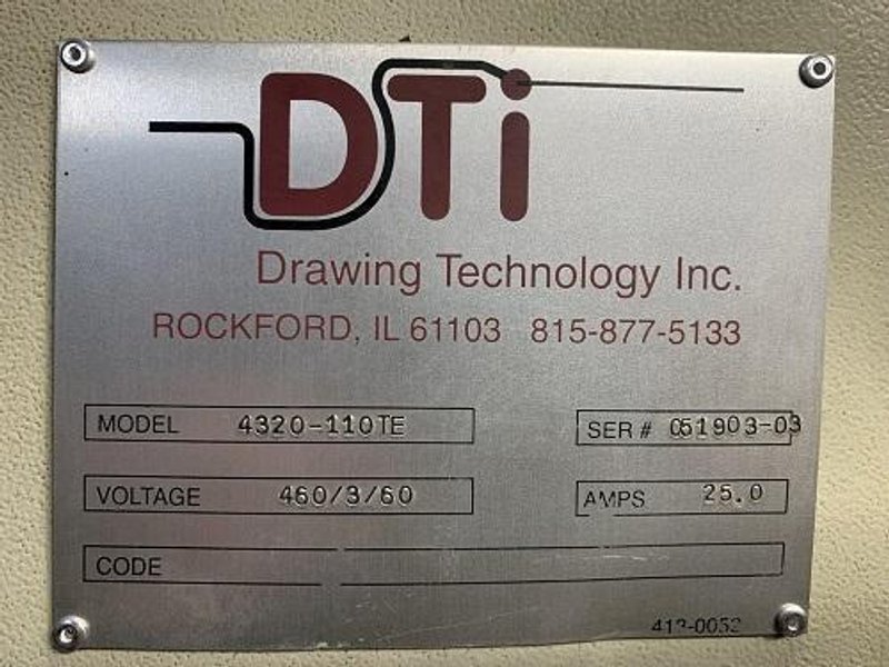 DTI 4320-110TE INLINE WIRE DRAWER